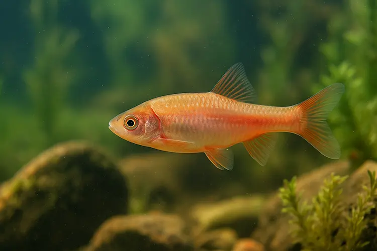 Rosy Red Minnows fish