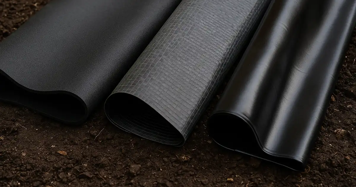 best material for pond liner