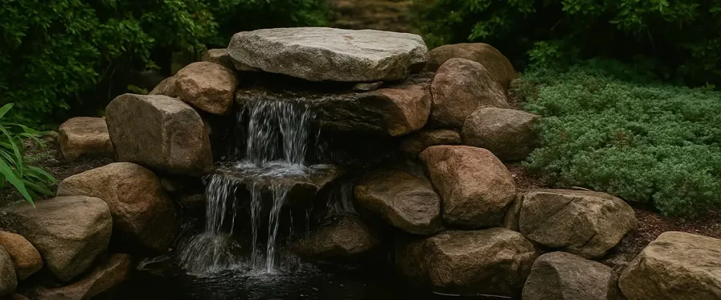 Waterfalls or Fountains Losing Flow