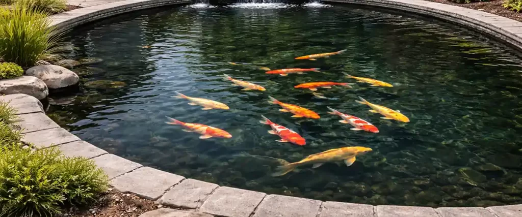 koi pond